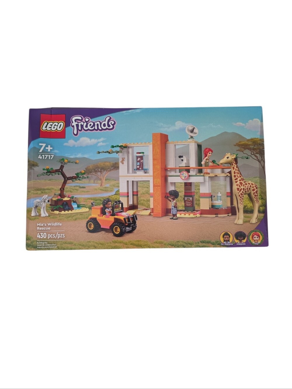 LEGO Friends Mia's Wildlife Rescue Playset - Orange/White/Green